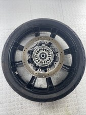 OEM Indian Scout Rogue Front Wheel 19x3.5 Black w/ Rotor & Tire 2022-2024 *READ* picture
