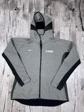 Nike Men's Therma-Fit Blue Striped Zip-Up Hoodie Size Youth XL picture
