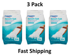 Equate Epsom Salt, Magnesium Sulfate, 128 oz (8lb), Unscented PACK OF 3 picture