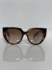 NIB Prada SPR14W-F 01R-0A6 Caramel Tortoise Woman’s Acetate Sunglasses 53mm picture