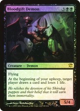 MTG FOIL Bloodgift Demon  - Innistrad #089 picture