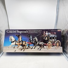 1988 Lindberg Concord Stagecoach 1/16 Model Kit #351 Brand New Open Box RARE  picture