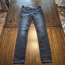 BKE Women's Size 28x32 Blue Payton Mid-Rise Universal Fit Straight Jeans G937 picture