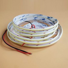 Fancy 12V COB LED Flexible Strip Light Tape Rope IP30 Indoor Ra80 Super Bright picture
