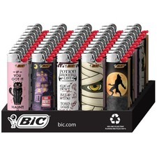 BIC Special Edition Spooky Series Pocket Lighters, 50-Count Tray of Lighters picture