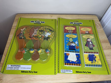 Vintage 2004 Target Halloween Party Favors Lot - Paddle Balls & Mini Notebooks N picture
