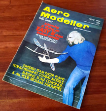 1976 JUNE - AERO MODELLER EASY B CLASS INDOOR MODEL VINTAGE MAGAZINE picture