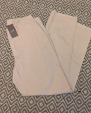 J. Jill Womens Blush Pink Pima Cotton China Fringe Hem Pants Size 4 picture
