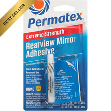 Permatex 81840 Extreme Rearview Mirror Adhesive Kit Professional Strength picture