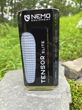Nemo Tensor Elite Ultralight Insulated Sleeping Pad Short Mummy Brand New picture