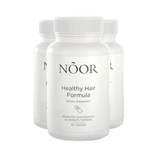 3-Pack NOOR Healthy Hair Formula - NOOR Hair Growth Support Capsules - 180Caps picture