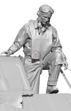Legend 1/48 US Navy Pilot WWII Boarding Entering Cockpit [Resin Figure] LF4821 picture