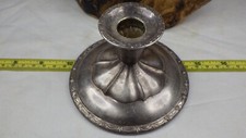 Antique Thorvald Marthinsen? Candlestick Holder Silver or Heavy Plated picture