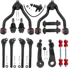 15Pc Front End Suspension Kit W/Pu Bushings for 1995-1999 Chevy GMC K1500/K2500 picture