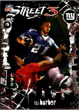 2006 Topps NFL Street 3 Tiki Barber EA Sports Promo Giants #3 picture