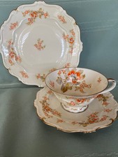 Antique Sorau Carstens Florenz Art Deco Tea Trio: Cup, Saucer, Plate picture