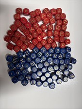 WFF 'N Proof The Game of Modern Logic Vintage Wooden Dice Replacement Parts picture