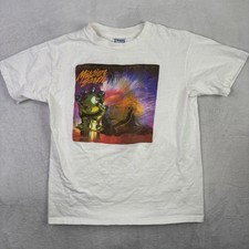 VTG Hanes Edgar Winter Mission Earth Album Band Promo White Shirt Men's Large picture