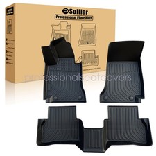 For 2015-2021 Mercedes-Benz C-Class W205 Sedan TPE 3D 2 Row Floor Mats Liner New picture