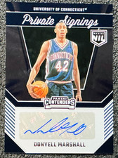 Donyell Marshall 20245-25 Panini UConn #DM Private Signings (AU) picture