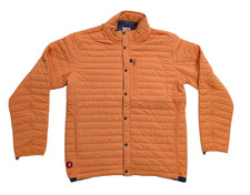 Relwen Windzip Jacket Large Citrus Orange Huckberry Insulated Puffer Coat L NWOT picture