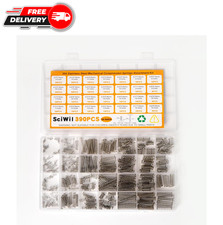 390-Piece Compression Spring Assortment Kit, 28 Sizes Small Springs Set, Stai... picture