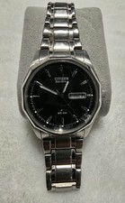 Citizen Eco-Drive Sports BM8430-59EE Stainless Steel Men's Wristwatch Used picture