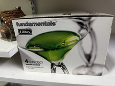 LIBBEY Prodigy Martini Cocktail Glasses 6.75 oz Fundamentals Boxes NEW picture