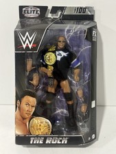 WWE Elite Series 100 The Rock With Belt Sealed 2022 Mattel  picture