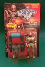 Kenner 1989 and the Ultra Police Blaster RoboCop Gatlin'  blaster Robocop Card picture