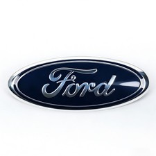 9 Inch Blue Front Grille Emblem For Ford 2005-2007 F250 F350 Super Duty trucks picture