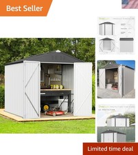 Weather Resistant 6x4FT Garden Storage Shed - Perfect for Outdoor Organization picture