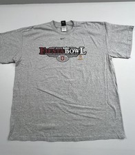 Vintage Ohio State Buckeyes Shirt Mens 2XL Gray Football Nike 2004 Fiesta Bowl picture