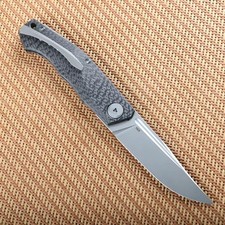 Green Thorn PERO Folding Knife VG10 Blade Carbon Fiber Handle EDC 96mm picture