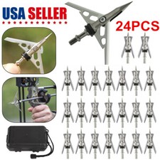 24PCS 100 Grain Archery Broadheads 2