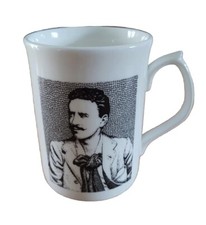 Rare Vintage Porcelain Charles Rennie Mackintosh Portrait Mug Hutton Carvel UK picture