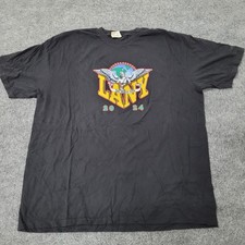 LANY T-Shirt Mens Size 2XL Black A Beautiful Blur 2024 World Tour Band Tee picture