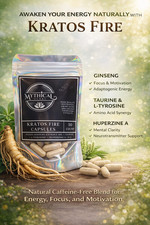 Kratos Fire - Real Motivation & Energy Blend Natural Nootropics | Mythical Herbs picture