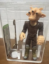 Vintage 1983 Star Wars Ree- Yees Graded AFA UNCIRCULATED 85 Nm+ Nice *111 picture