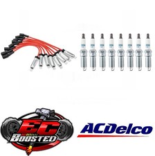 PERFORMANCE Spark Plugs & Wire Set Ignition Tune Up Kit LSx LS1 LS2 LS3 LS6 LS7 picture