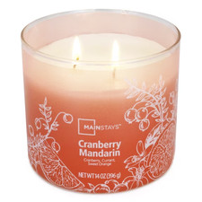 3-Wick Cranberry Mandarin Scented Candle–14 oz Ombre Jar  in 2 days picture