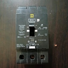 Square D EDB34020 20A 3 Poles Bolt On Circuit Breaker picture