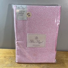 Palais Royal Duvet Cover Queen Pink Vtg French Cotton Abstract Squiggle Luxury picture