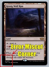 ERROR Miscut Corner - Kessig Wolf Run #375 Tarkir Dragonstorm MTG - NM picture
