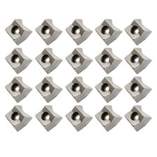 New 20Pcs Replacement For Fecon Cubit Reversible Knife Teeth US picture