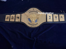 Blood Sweet Peoples Champion Respect Title Belt 4mm with 3D Bull picture