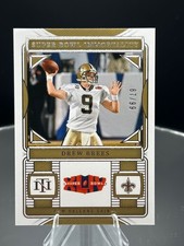 2024 Panini National Treasures #SB-DB Drew Brees Super Bowl Immortality #/99 picture