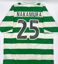 Celtic 2005/2006/2007 Home Authentic Nike Nakamura #25 Soccer Jersey (L) picture