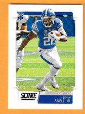 Benny Snell Kentucky Wildcats 2019 Score #390 RC Rookie Westerville Ohio picture