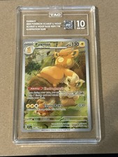 TAG 10 Pawmot 209/198 Illustration Rare Holo SV01 Scarlet & Violet 2023 picture